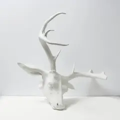Untitled (Antlers) by Erick Swenson, Resin and acrylic, sold Oct 2020