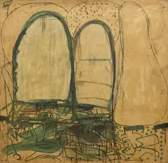 Untitled by Jay Milder, oil on canvas, sold Oct 2020