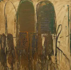 Untitled by Jay Milder, oil on canvas, sold Oct 2020