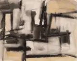 Untitled PTP 246 by Michael Loew, watercolor on paper, sold Oct 2020
