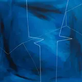 Ambient Echoes by Dex Hannon, acrylic and molotow pen on canvas, sold Oct 2020