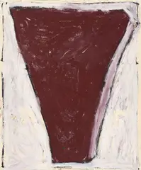 Untitled #2 by George Kokines, 2002, gouache and pigment on paper, sold Oct 2020