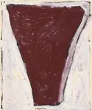 Untitled #2 by George Kokines, 2002, gouache and pigment on paper, sold Oct 2020