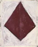 Untitled #4 by George Kokines, 2002, gouache and pigment on paper, sold Oct 2020