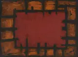 Untitled by David Rankin, oil on paper, sold Oct 2020