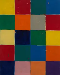 Owl by Robert Wiegand, 1979, acrylic on paper, sold Oct 2020