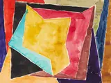 Untitled by Dan Brobander, 1970, watercolor on paper, sold Oct 2020