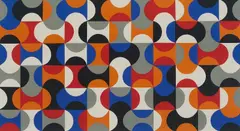 Audience by Astrid Fitzgerald, 1973, serigraph, sold Oct 2020