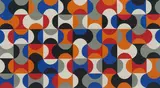 Audience by Astrid Fitzgerald, 1973, serigraph, sold Oct 2020
