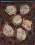 Untitled by David Rankin, 1990, watercolor on paper, sold Oct 2020