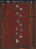 Untitled by David Rankin, oil on paper, sold Oct 2020