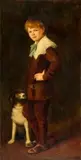 Portrait of the artist’s son John [Sydney] by Frederick McCubbin, 1903, oil on canvas, sold Nov 2025