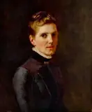 Portrait of Annie Springthorpe [née Inglis] by Tom Roberts, 1887, oil on canvas, offered Nov 2025