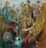 St Jerome by Arthur Boyd, c.1968, oil on canvas, sold Nov 2025