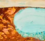 Lake Eyre by John Olsen, c.1996, watercolour and pastel on paper, offered Nov 2025