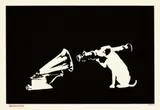 Hmv by Banksy, 2003, screenprint on paper, sold Nov 2025