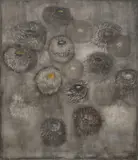 Woods by Ross Bleckner, 1996, oil on canvas, sold May 2024