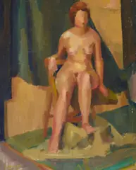 Nude Study by Guy Grey-Smith, 1947, oil on canvas, sold May 2024