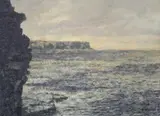 The Gap by John Beard, 2005, oil and wax on linen, offered May 2024