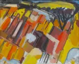 Mountain Quarry, Greenmount by Guy Grey-Smith, 1953, oil on canvas, sold May 2024