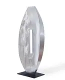 Beacon by Inge King, 2011, stainless steel, sold Feb 2024