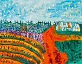 Jacob’S Road by John Perceval, 1972, oil on canvas, offered Feb 2024