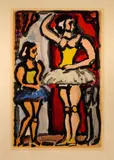 Les Ballerines by Georges Rouault, 1934, plate 15 from Cirque de l’Étoile Filante | Edition: from an edition of 280, sold Feb 2024