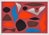 Rare Bird by John Coburn, 1987, lithograph on paper, sold Feb 2024