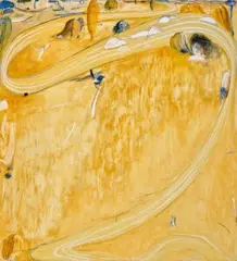 The Wren by Brett Whiteley, 1978, oil on canvas, sold Apr 2024