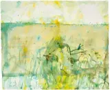 Three Frogs by John Olsen, c.1989, watercolour and pastel on paper, sold Apr 2024