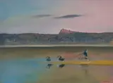 Jinker On A Sandbank, Shoalhaven by Arthur Boyd, c.1976, oil on canvas, offered Nov 2023
