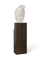 Bunjil by Bruce Armstrong, 2003, painted bronze, sold Nov 2023