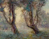 Summer Haze by Frederick McCubbin, 1916, oil on canvas, offered Aug 2023