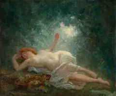 Day Dreams by Tudor St George Tucker, c.1892, oil on canvas, offered Aug 2023