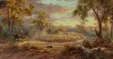 The Drover by James Alfred Turner, 1896, oil on canvas, sold Aug 2023