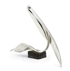 Pelican I by Brett Whiteley, 1983, painted bronze, sold May 2023