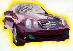 Want Want Want by Ben Quilty, 2006, oil and aerosol on linen, offered May 2023