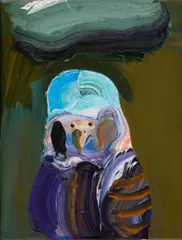 The Otter by Ben Quilty, 2019, oil on canvas, sold May 2023