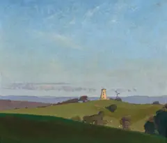 The Mill, Mount Gilead, Also Known As The Old Mill, Menangle by Elioth Gruner, 1926, oil on wood panel, sold May 2023