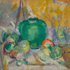 The Green Ginger Jar by Godfrey Miller, oil on canvas, sold May 2023