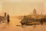 Evening On The Thames by John Glover, 1808, watercolour on paper, offered May 2023