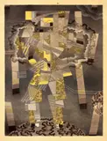 Reaching The Stars by Ludwig Hirschfeld-Mack, 1922, colour lithograph on paper, sold May 2023