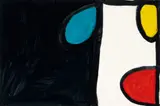 Untitled by Paddy Bedford, 2004, gouache on crescent board, sold Mar 2023