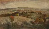 Hills Of Bathurst by Lloyd Rees, c.1944, oil on canvas, offered Dec 2022