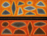 Annitowa Landscape by John Coburn, 1999, oil on canvas, sold Dec 2022