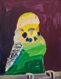 Pat by Ben Quilty, 2004, oil on canvas, sold Sep 2022