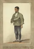 Pedro Rima Condor. A Peruvian, And Regular Descendant, Of The Once Illustrious Family Of The Incas by Augustus Earle, 1820, pencil and watercolour on paper on the artist’s washed paper mount, sold Sep 2022