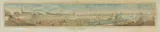 Panorama Of Hyde Park by John Rae, c.1893, watercolour on photographs on paper on stretched linen, sold Sep 2022