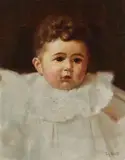 Portrait Of Caleb Roberts by Tom Roberts, c.1898, oil on canvas, offered Sep 2022