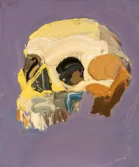 Skull Rm by Ben Quilty, 2005, oil on linen, sold Sep 2022